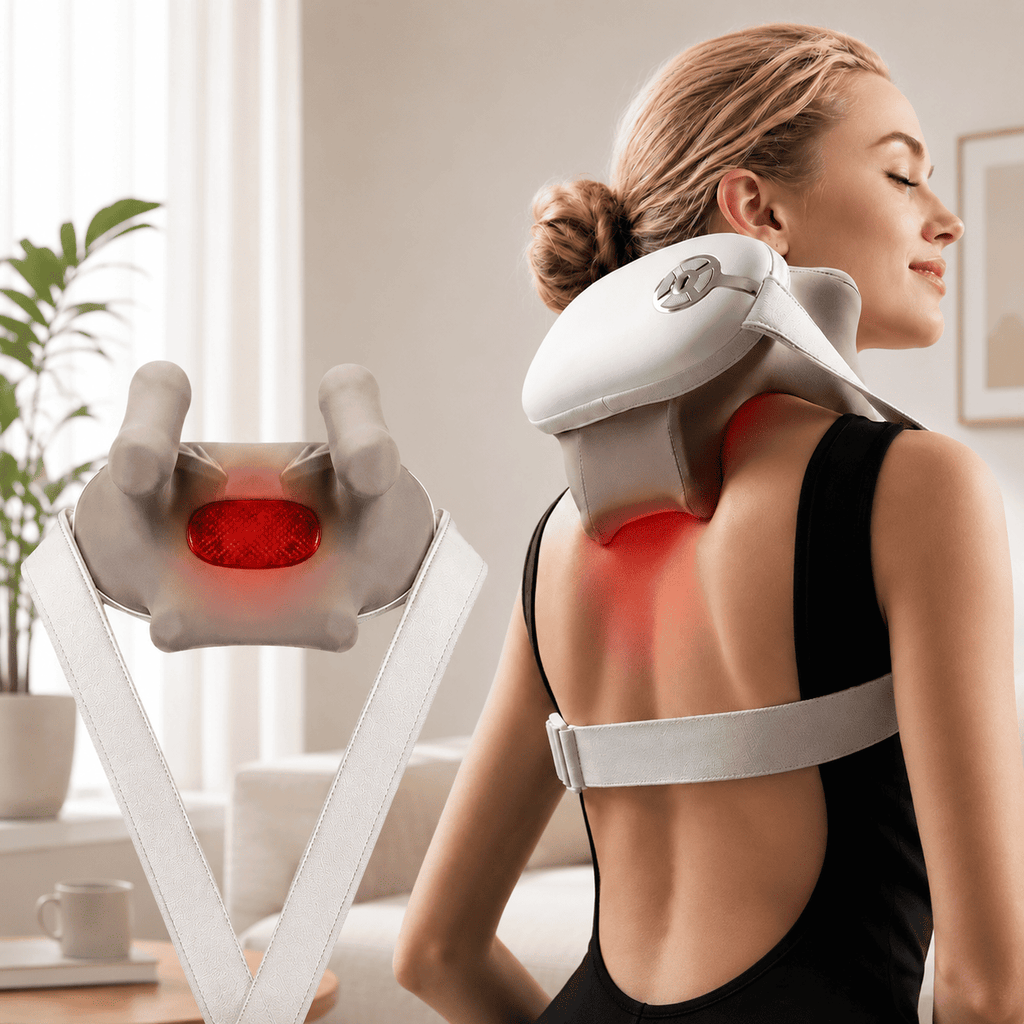 N5 Electric Neck, Shoulder, Back and Waist Massager with Heat