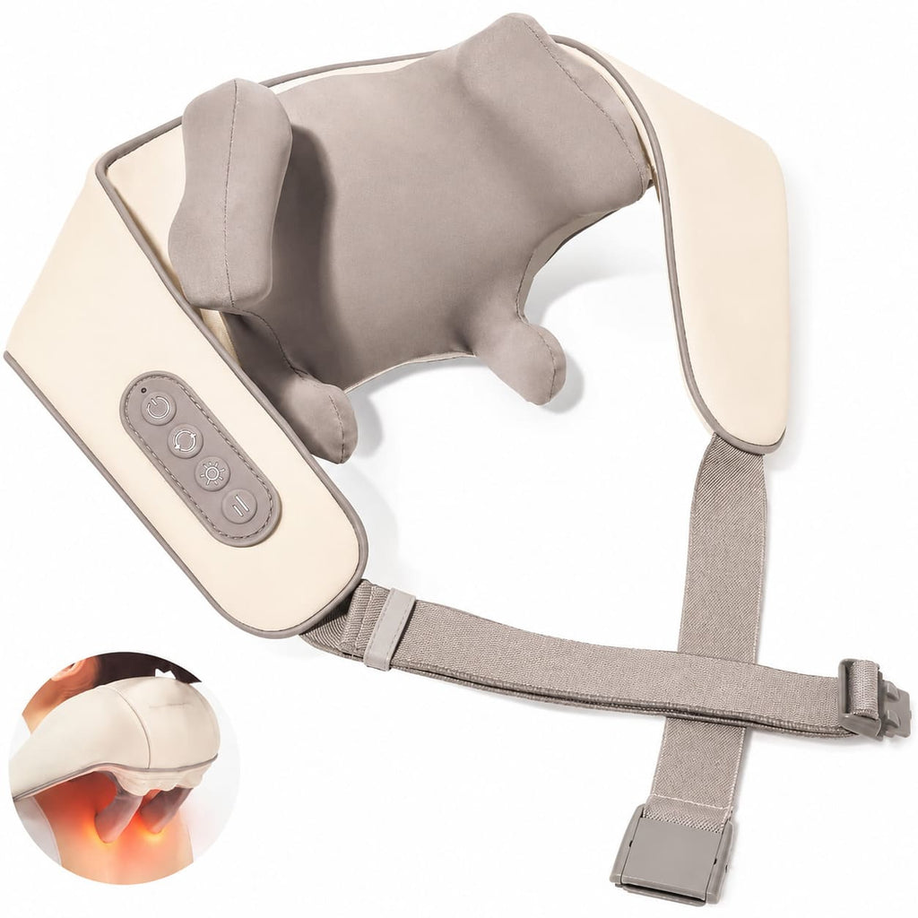N5 Electric Neck and Shoulder Massager with Heat for Muscle Relaxation at Home