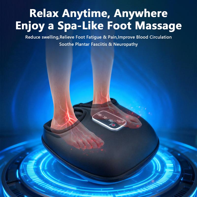 Foot Massager with Compression & Infrared Heat