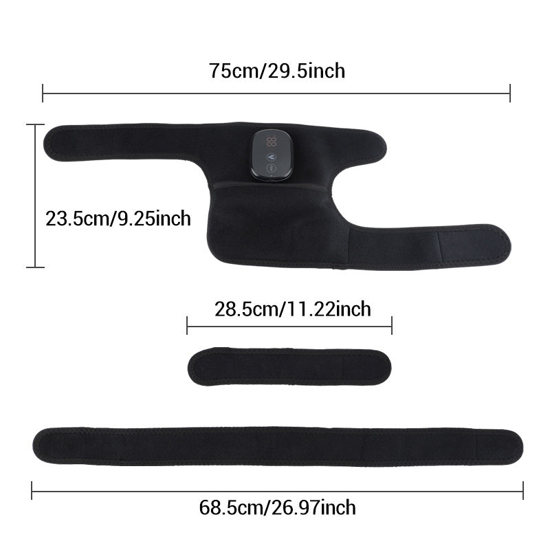 Electric knee pad old cold leg 5000 mah battery hot compress vibration warm knee physiotherapy massager