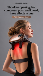 N5 Electric Neck, Shoulder, Back and Waist Massager with Heat