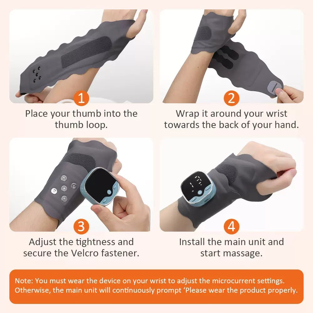 VoraRay™ 3-in-1 Heated Wrist Massager