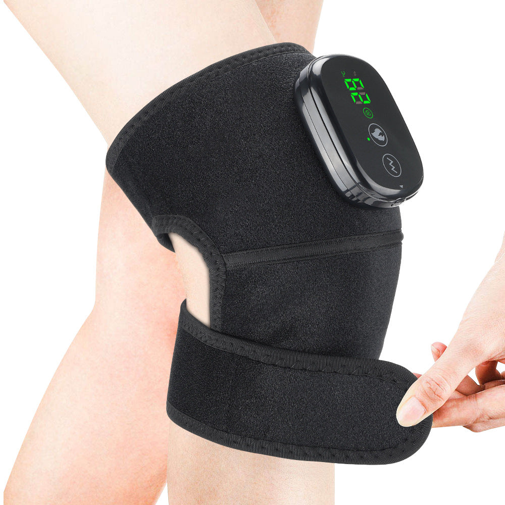 Electric knee pad old cold leg 5000 mah battery hot compress vibration warm knee physiotherapy massager