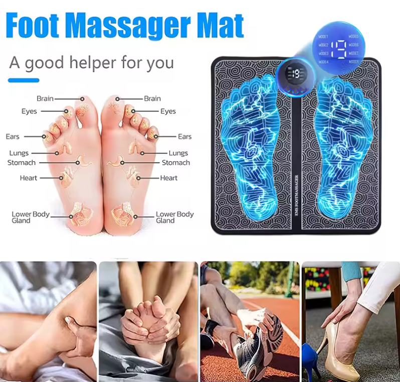 Solezy™ EMS Foot Massager: