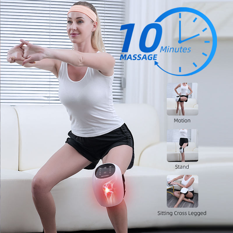 New knee massager, home joint massager, heated red light vibration knee massager, knee protector