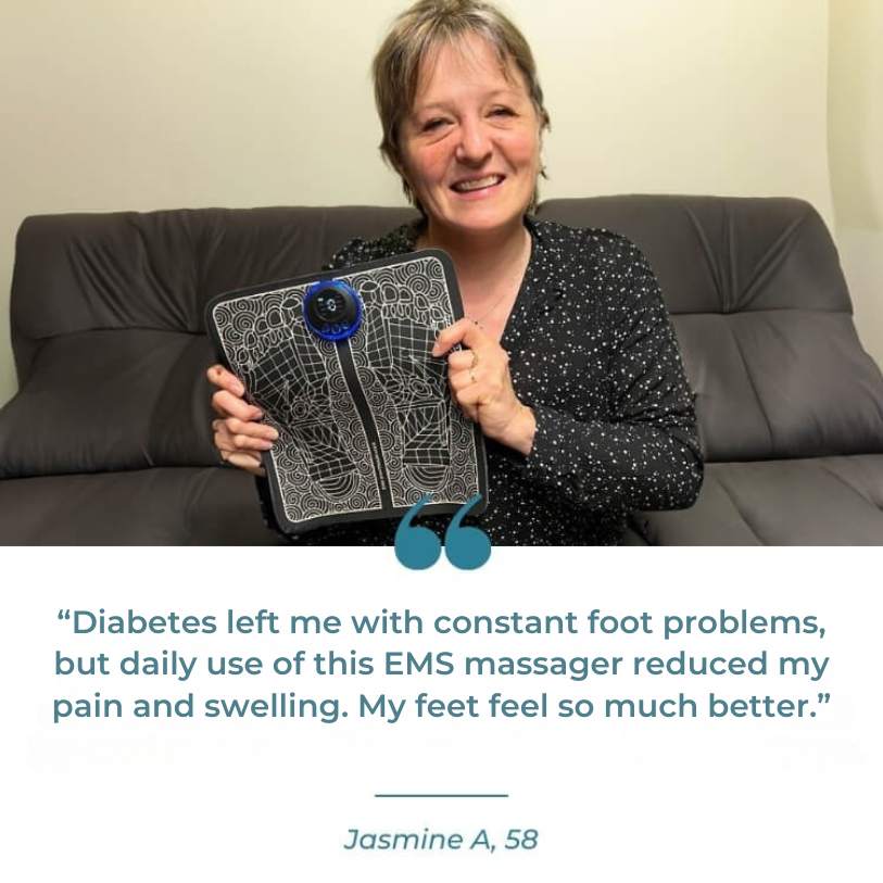 Solezy™ EMS Foot Massager: